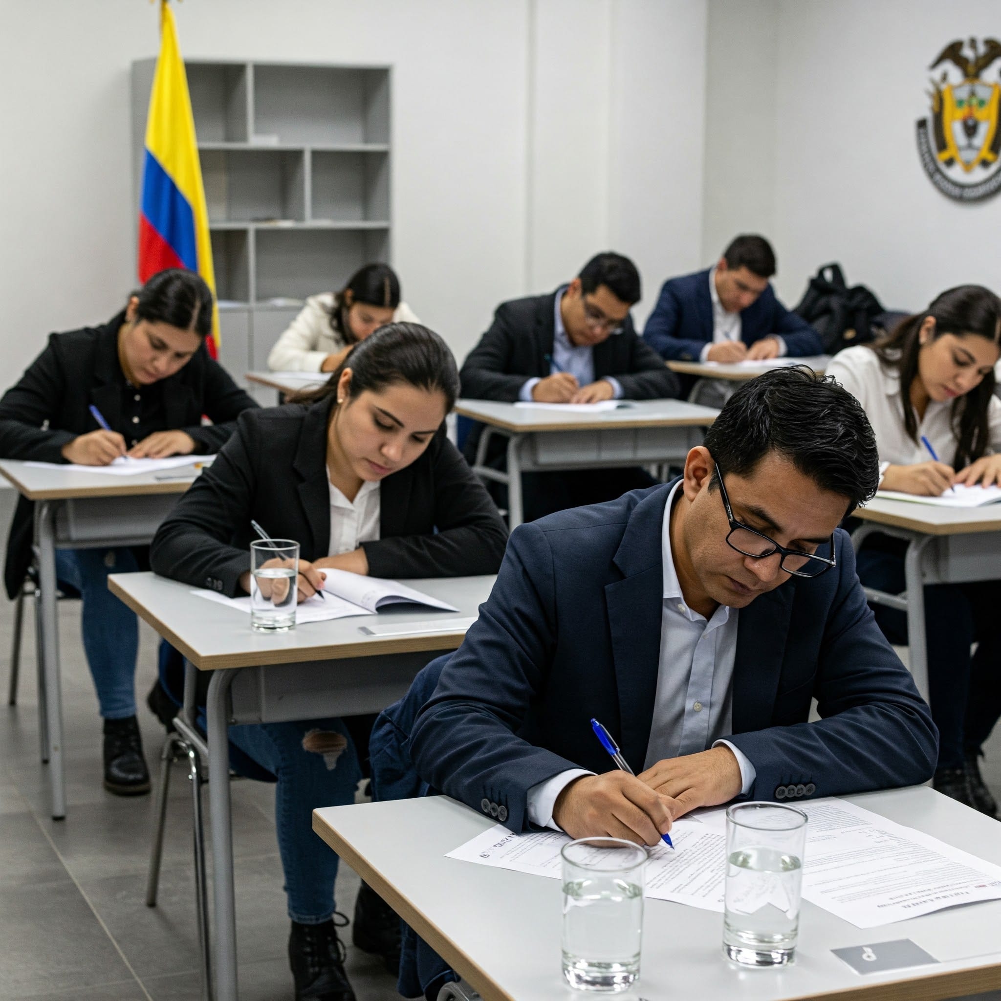 ¿Cómo son las preguntas en los concursos públicos en Colombia?