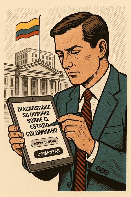 Nueva herramienta gratuita le permite diagnosticar su dominio sobre el Estado colombiano