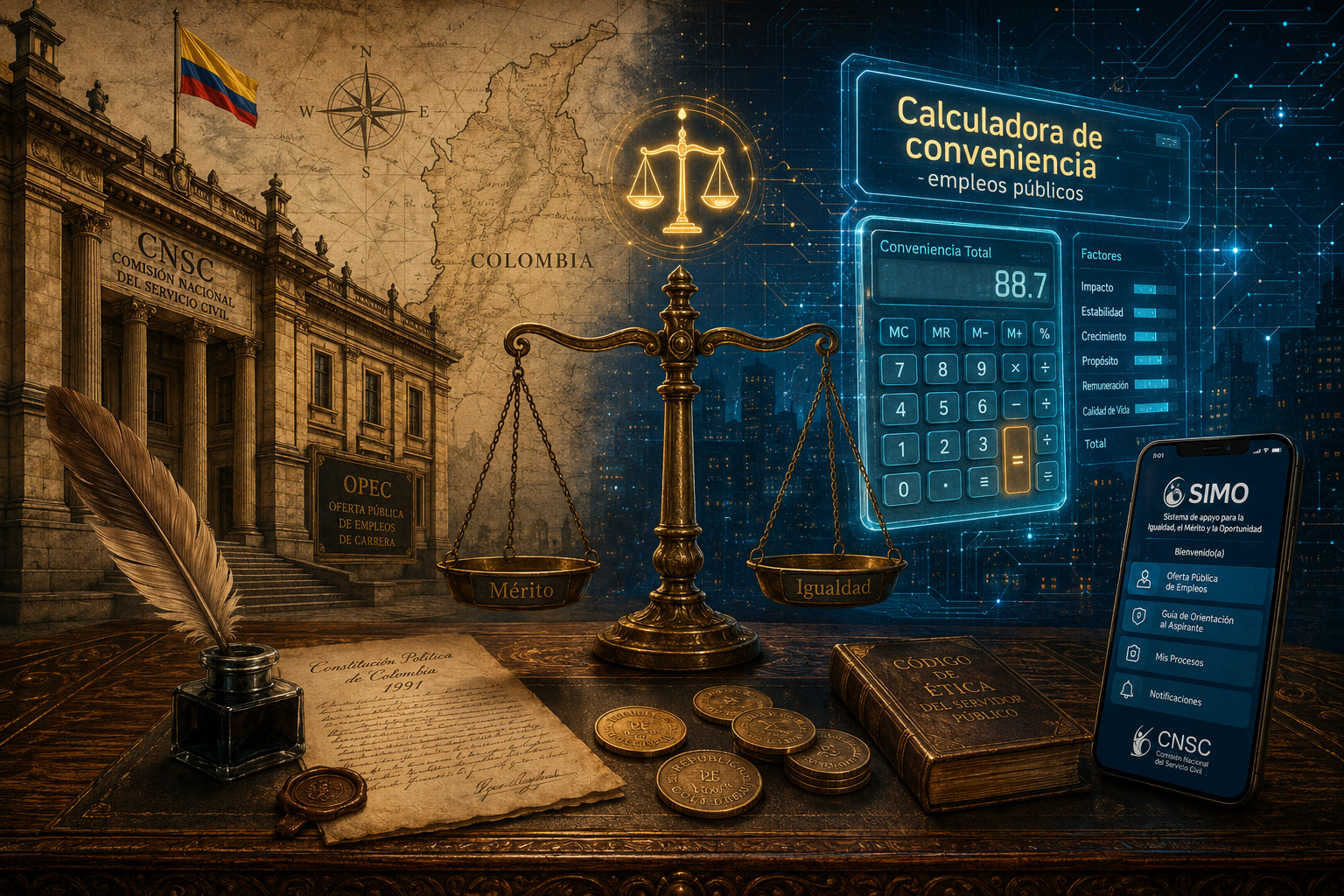 Calculadora de Conveniencia para Empleo Público