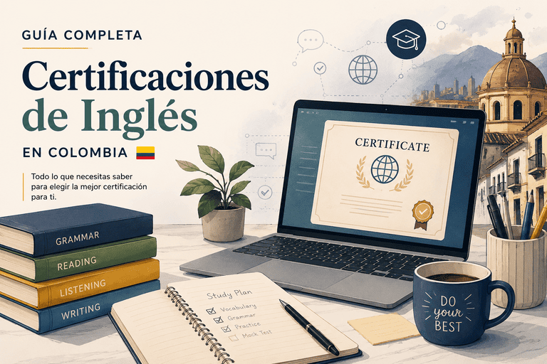 La guía completa para certificaciones de inglés en Colombia