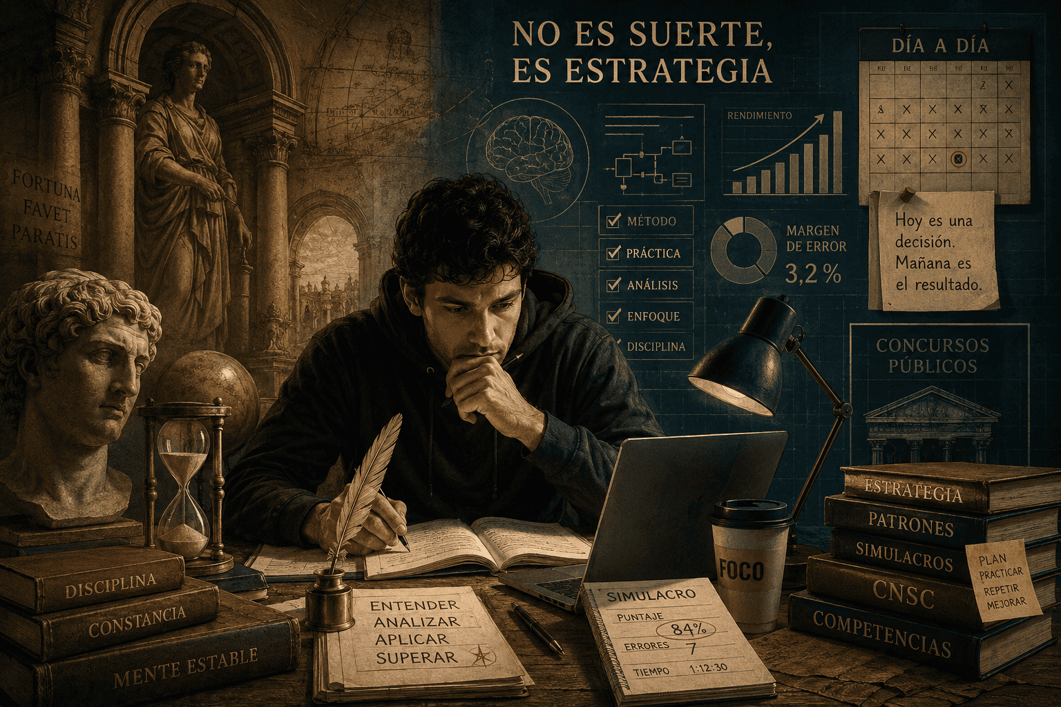 ¿Y si mejor NO estudio para los concursos?