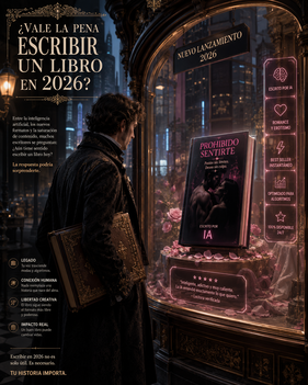 Escribir un libro en el 2026. ¿Vale la Pena?