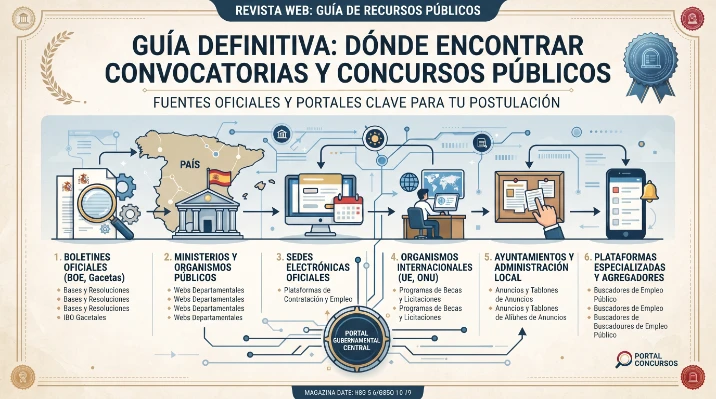 Dónde Encontrar Todas las Convocatorias Vigentes en Colombia (Guía de Fuentes Oficiales)